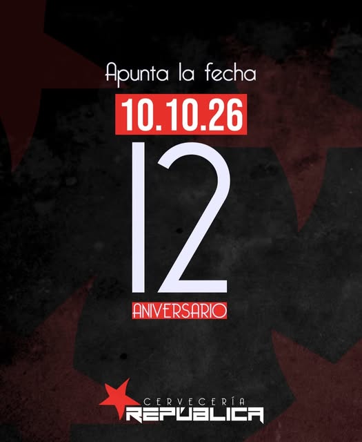 Apunta la fecha: 10.10.26, 12 aniversario