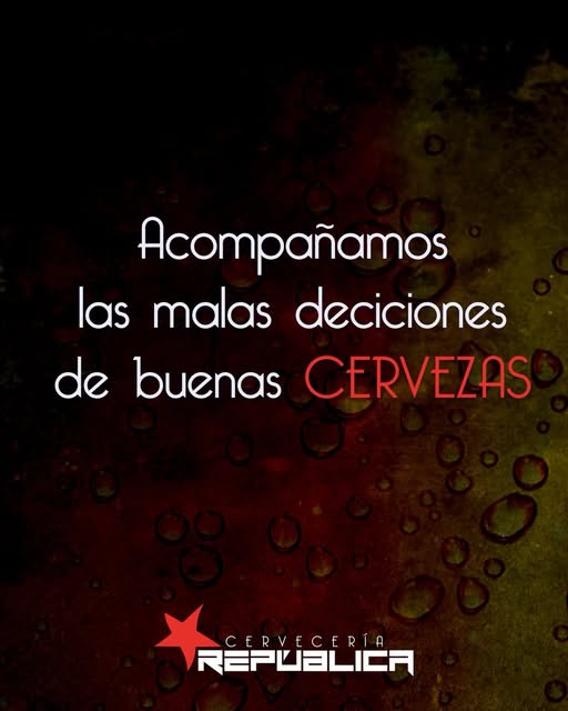 Acompañamos las malas decisiones de buenas cervezas